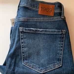 Gap cigarette jeans crop